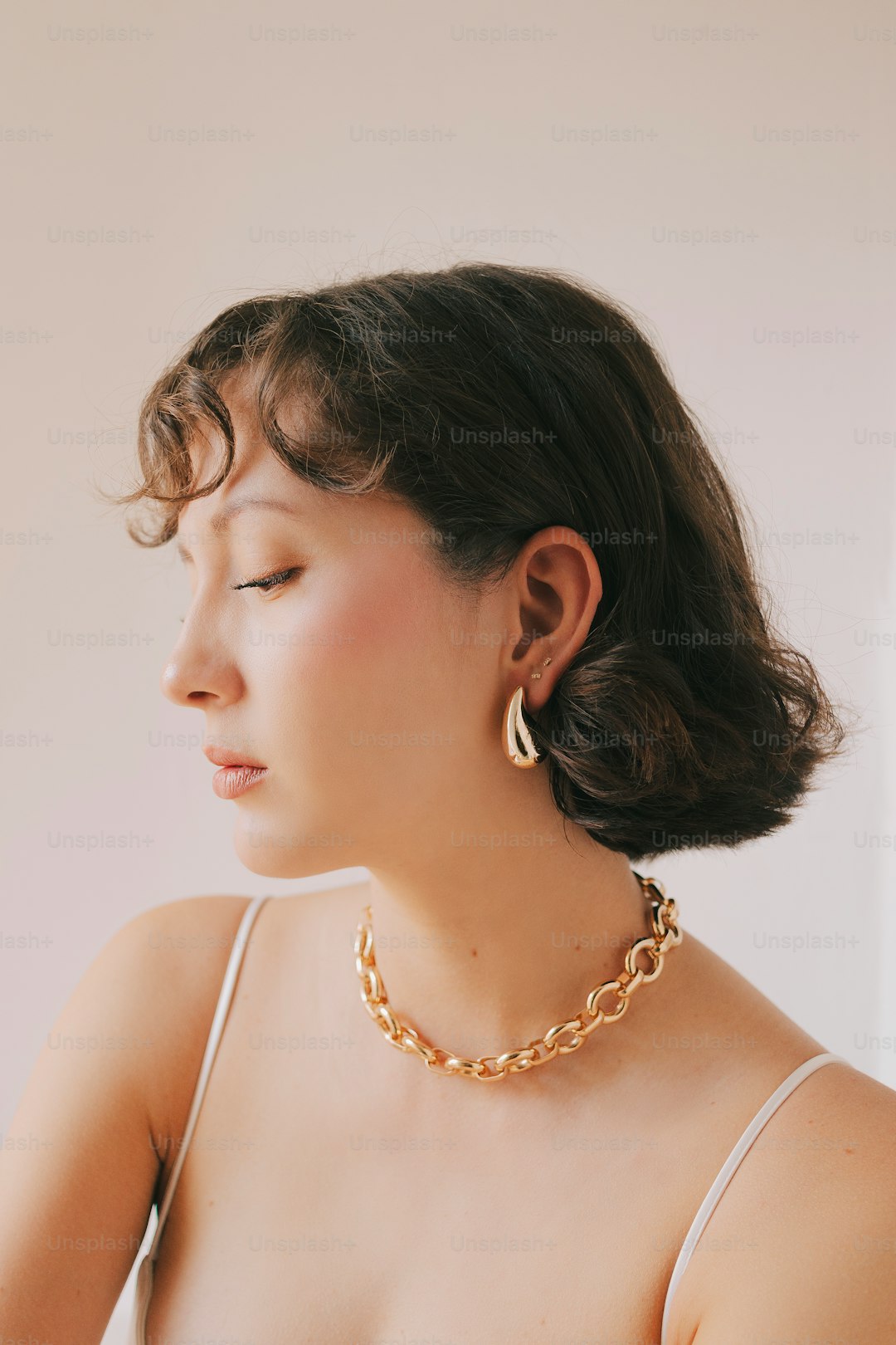 Vintage Silver Band Earring